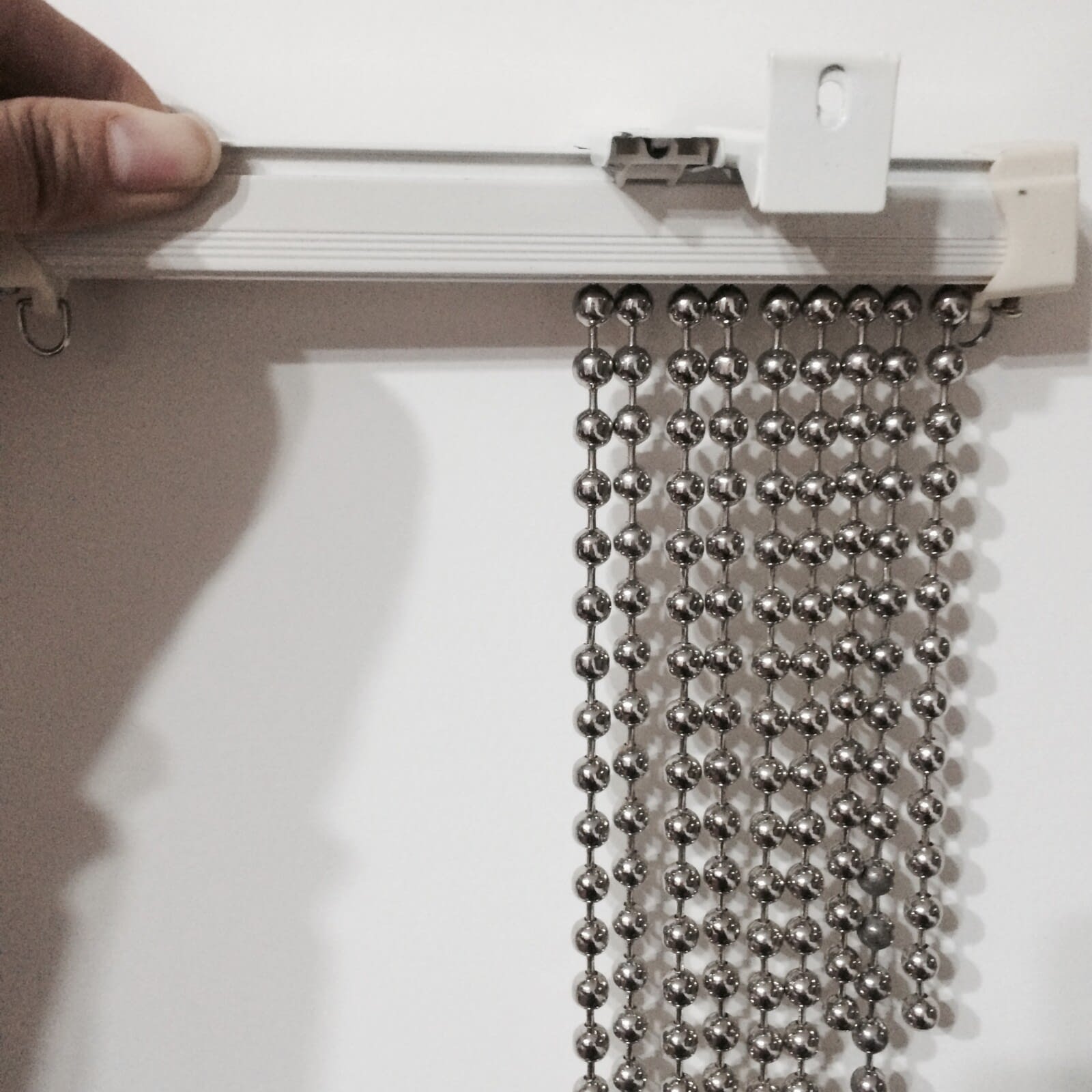 Ball Chain Curtain In 50 Space Ball Chain Curtain, Link Chain